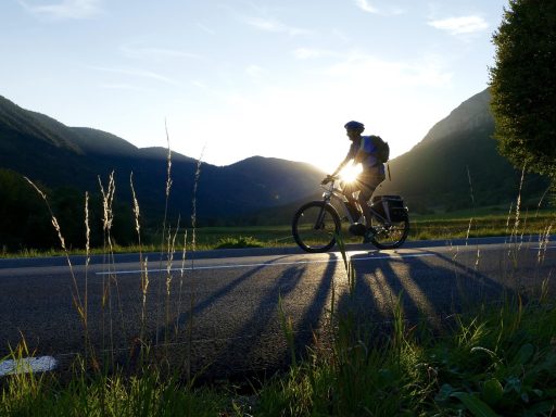 Persoon die de batterij van een tweedehands elektrische fiets inspecteert voor aankoop