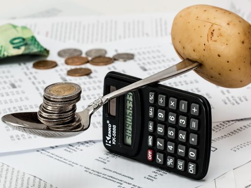 Belgische ouders berekenen het maandbudget voor hun kind aan de keukentafel